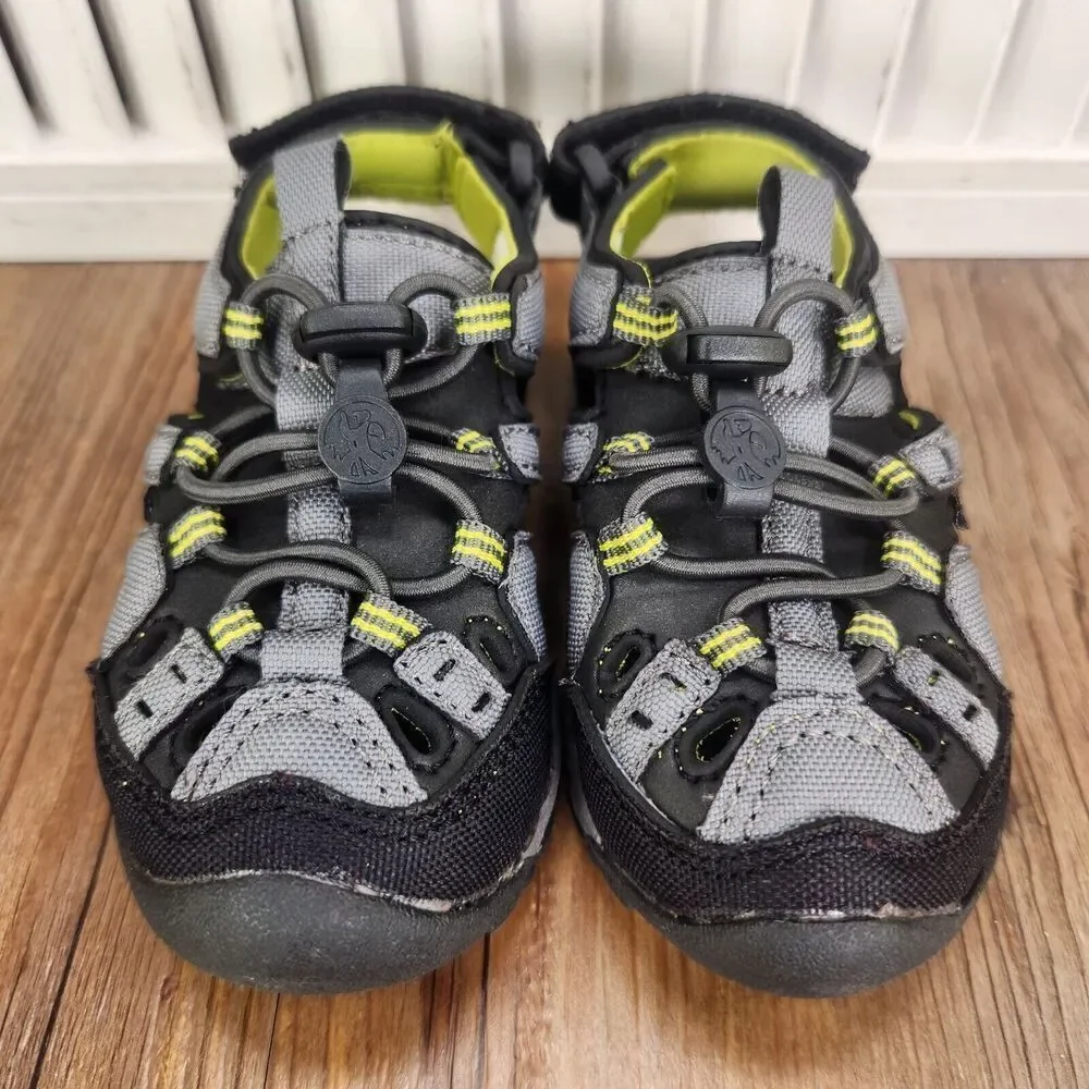 Northside Burke SE Sport Sandal Toddler Size 6 Gray Volt Adjustable Water Shoes